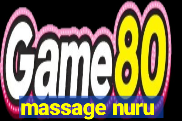 massage nuru